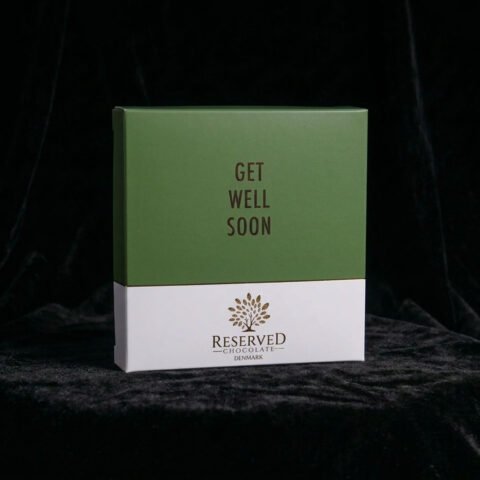 Get well soon - Mælkechokolade plade