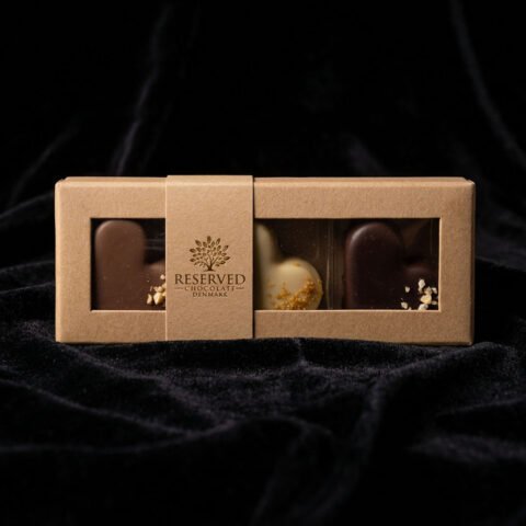 Marcipanhjerter - gaveæske med 3 smage