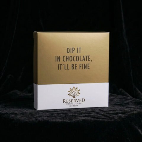 Dip it in chocolate, it'll be fine - Mælkechokolade plade